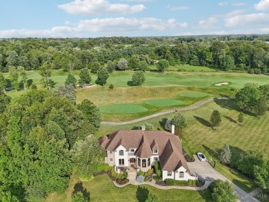 Gorgeous custom estate located on the 14th tee in the resort on TPC Rivers Bend in Ohio - for sale on GolfHomes.com, golf home, golf lot