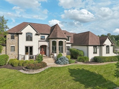 Gorgeous custom estate located on the 14th tee in the resort on TPC Rivers Bend in Ohio - for sale on GolfHomes.com, golf home, golf lot