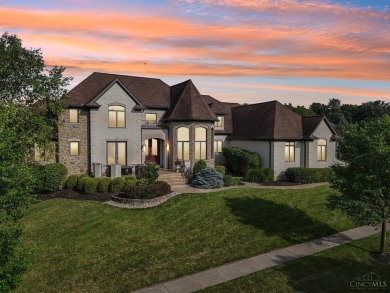 Gorgeous custom estate located on the 14th tee in the resort on TPC Rivers Bend in Ohio - for sale on GolfHomes.com, golf home, golf lot