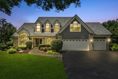 This stunning Seven Bridges Estate Home is located on a peaceful on Seven Bridges Golf Club in Illinois - for sale on GolfHomes.com, golf home, golf lot