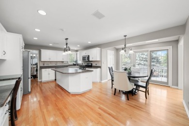 This stunning Seven Bridges Estate Home is located on a peaceful on Seven Bridges Golf Club in Illinois - for sale on GolfHomes.com, golf home, golf lot