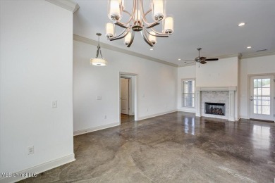 Looking for a a beautiful open plan 3/2 home with great curb on Castlewoods Golf Club in Mississippi - for sale on GolfHomes.com, golf home, golf lot