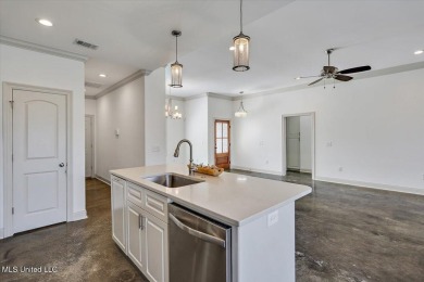 Looking for a a beautiful open plan 3/2 home with great curb on Castlewoods Golf Club in Mississippi - for sale on GolfHomes.com, golf home, golf lot