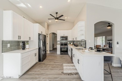 Welcome to this beautiful three bedroom, completely remodeled in on Eagles Nest at Pebble Creek in Arizona - for sale on GolfHomes.com, golf home, golf lot