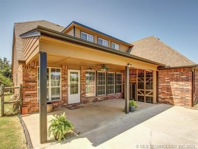 Looking for space? Check out this home on the 7th hole in on Bailey Ranch Golf Club in Oklahoma - for sale on GolfHomes.com, golf home, golf lot