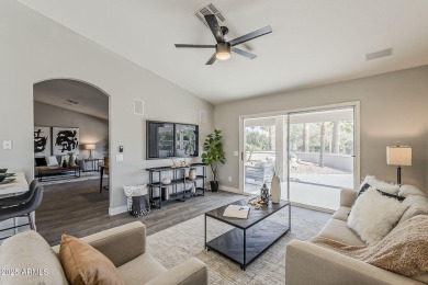 Welcome to this beautiful three bedroom, completely remodeled in on Eagles Nest at Pebble Creek in Arizona - for sale on GolfHomes.com, golf home, golf lot