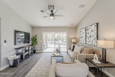 Welcome to this beautiful three bedroom, completely remodeled in on Eagles Nest at Pebble Creek in Arizona - for sale on GolfHomes.com, golf home, golf lot