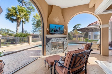 Luxury Mediterranean Home in Seville at Grande Dunes.  Very on Cane Patch Driving Range in South Carolina - for sale on GolfHomes.com, golf home, golf lot