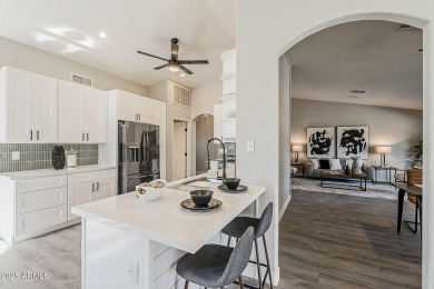 Welcome to this beautiful three bedroom, completely remodeled in on Eagles Nest at Pebble Creek in Arizona - for sale on GolfHomes.com, golf home, golf lot