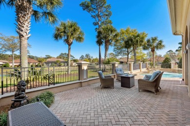 Luxury Mediterranean Home in Seville at Grande Dunes.  Very on Cane Patch Driving Range in South Carolina - for sale on GolfHomes.com, golf home, golf lot