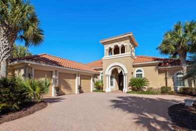 Luxury Mediterranean Home in Seville at Grande Dunes.  Very on Cane Patch Driving Range in South Carolina - for sale on GolfHomes.com, golf home, golf lot