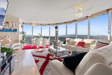 The view steals the show! Soaring high above the city on the on Las Vegas Country Club in Nevada - for sale on GolfHomes.com, golf home, golf lot