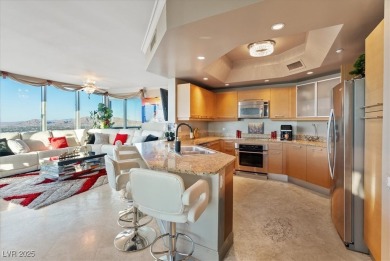 The view steals the show! Soaring high above the city on the on Las Vegas Country Club in Nevada - for sale on GolfHomes.com, golf home, golf lot