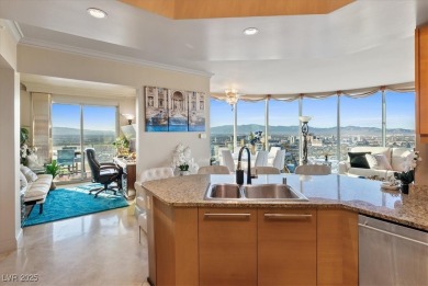 The view steals the show! Soaring high above the city on the on Las Vegas Country Club in Nevada - for sale on GolfHomes.com, golf home, golf lot