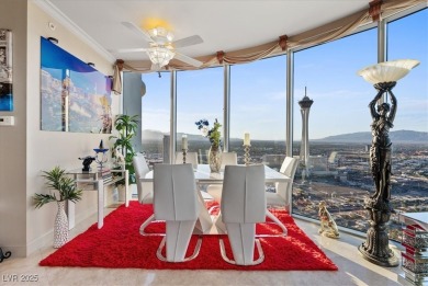 The view steals the show! Soaring high above the city on the on Las Vegas Country Club in Nevada - for sale on GolfHomes.com, golf home, golf lot