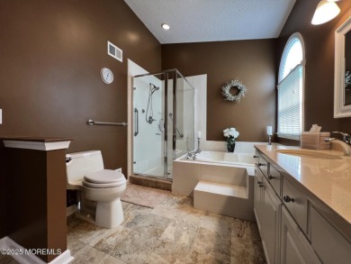 Step into effortless living in this move-in ready, meticulously on Greenbriar At Whittingham in New Jersey - for sale on GolfHomes.com, golf home, golf lot