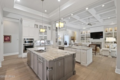 Elegant 4BR/4BA custom home on one of the largest lots in on Berkeley Hall Golf Club in South Carolina - for sale on GolfHomes.com, golf home, golf lot
