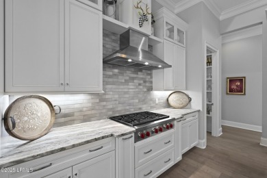 Elegant 4BR/4BA custom home on one of the largest lots in on Berkeley Hall Golf Club in South Carolina - for sale on GolfHomes.com, golf home, golf lot