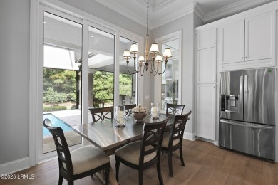 Elegant 4BR/4BA custom home on one of the largest lots in on Berkeley Hall Golf Club in South Carolina - for sale on GolfHomes.com, golf home, golf lot