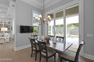 Elegant 4BR/4BA custom home on one of the largest lots in on Berkeley Hall Golf Club in South Carolina - for sale on GolfHomes.com, golf home, golf lot