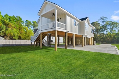 Brand New Coastal Estate Home. Minutes to quiet sleepy Bay St on Pass Christian Isles Golf Club in Mississippi - for sale on GolfHomes.com, golf home, golf lot