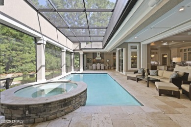 Elegant 4BR/4BA custom home on one of the largest lots in on Berkeley Hall Golf Club in South Carolina - for sale on GolfHomes.com, golf home, golf lot