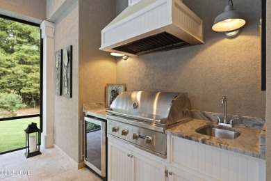 Elegant 4BR/4BA custom home on one of the largest lots in on Berkeley Hall Golf Club in South Carolina - for sale on GolfHomes.com, golf home, golf lot