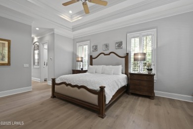 Elegant 4BR/4BA custom home on one of the largest lots in on Berkeley Hall Golf Club in South Carolina - for sale on GolfHomes.com, golf home, golf lot
