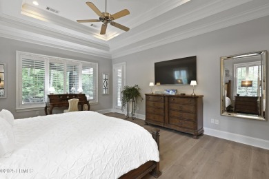 Elegant 4BR/4BA custom home on one of the largest lots in on Berkeley Hall Golf Club in South Carolina - for sale on GolfHomes.com, golf home, golf lot
