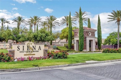 STUNNING 'SIENA' LOCATION WITH TWO FAIRWAYS OF THE GOLF COURSE & on Siena Golf Club in Nevada - for sale on GolfHomes.com, golf home, golf lot