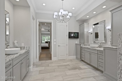 Elegant 4BR/4BA custom home on one of the largest lots in on Berkeley Hall Golf Club in South Carolina - for sale on GolfHomes.com, golf home, golf lot