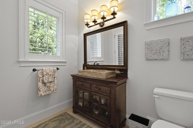 Elegant 4BR/4BA custom home on one of the largest lots in on Berkeley Hall Golf Club in South Carolina - for sale on GolfHomes.com, golf home, golf lot