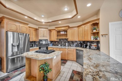 This custom-built home was designed to bring you space, beauty on The Resort At Red Hawk  in Nevada - for sale on GolfHomes.com, golf home, golf lot