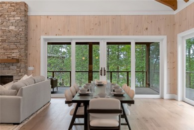 Offered fully furnished and move-in ready, this 3,700 sq ft on The Cliffs At Keowee Springs in South Carolina - for sale on GolfHomes.com, golf home, golf lot