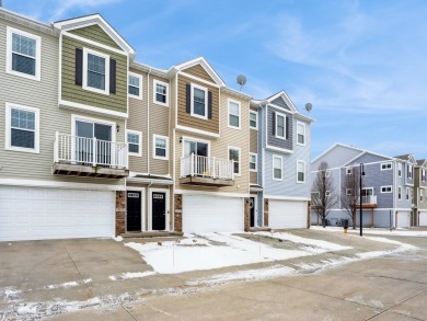 Welcome home to this stunning 2-bedroom, 2.5-bathroom townhome on Otter Creek Golf Course in Iowa - for sale on GolfHomes.com, golf home, golf lot