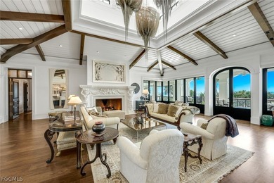 Set on 4.55 acres at the very end of prestigious W Gulf Drive on  in Florida - for sale on GolfHomes.com, golf home, golf lot