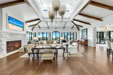 Set on 4.55 acres at the very end of prestigious W Gulf Drive on  in Florida - for sale on GolfHomes.com, golf home, golf lot