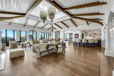 Set on 4.55 acres at the very end of prestigious W Gulf Drive on  in Florida - for sale on GolfHomes.com, golf home, golf lot