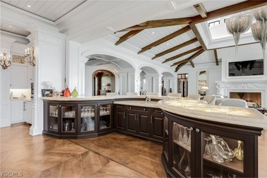 Set on 4.55 acres at the very end of prestigious W Gulf Drive on  in Florida - for sale on GolfHomes.com, golf home, golf lot