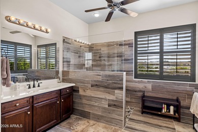 Absolutely stunning and meticulously maintained Cimarron model on Trilogy Golf Club At Power Ranch in Arizona - for sale on GolfHomes.com, golf home, golf lot