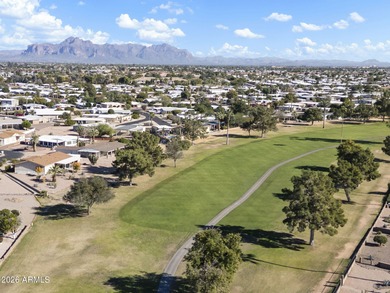 Welcome home to this beautifully updated 2-bedroom, 2-bath home on Fountain of the Sun Country Club in Arizona - for sale on GolfHomes.com, golf home, golf lot