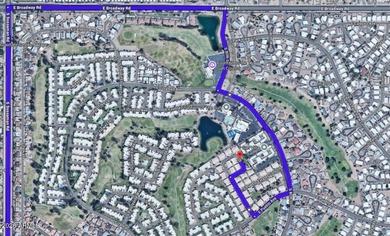 Welcome home to this beautifully updated 2-bedroom, 2-bath home on Fountain of the Sun Country Club in Arizona - for sale on GolfHomes.com, golf home, golf lot