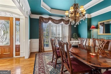 Welcome to a meticulously maintained 6 Bedroom, 5 Bathroom home on Hamilton Mill Golf Club in Georgia - for sale on GolfHomes.com, golf home, golf lot