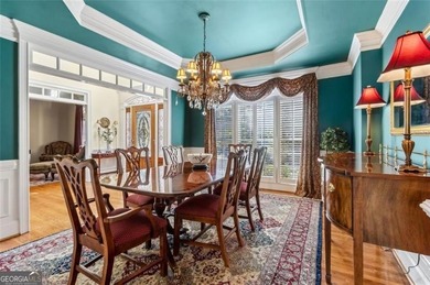 Welcome to a meticulously maintained 6 Bedroom, 5 Bathroom home on Hamilton Mill Golf Club in Georgia - for sale on GolfHomes.com, golf home, golf lot