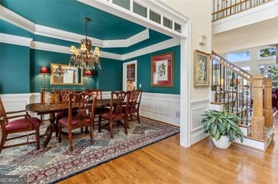 Welcome to a meticulously maintained 6 Bedroom, 5 Bathroom home on Hamilton Mill Golf Club in Georgia - for sale on GolfHomes.com, golf home, golf lot