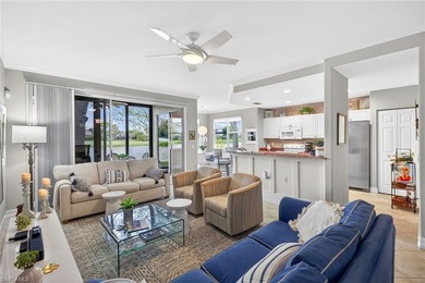 Tastefully updated first floor coach home is now available in on Pelican Sound Golf and River Club in Florida - for sale on GolfHomes.com, golf home, golf lot