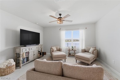 Perfectly positioned to capture tranquil LAKE and FOUNTAIN VIEWS on Herons Glen Golf and Country Club in Florida - for sale on GolfHomes.com, golf home, golf lot