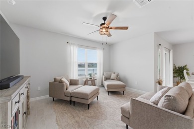 Perfectly positioned to capture tranquil LAKE and FOUNTAIN VIEWS on Herons Glen Golf and Country Club in Florida - for sale on GolfHomes.com, golf home, golf lot