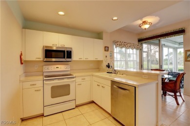 3 Bedroom, 2 Ba. 1st Floor Condo located on the 9th Hole of the on Estero Country Club in Florida - for sale on GolfHomes.com, golf home, golf lot