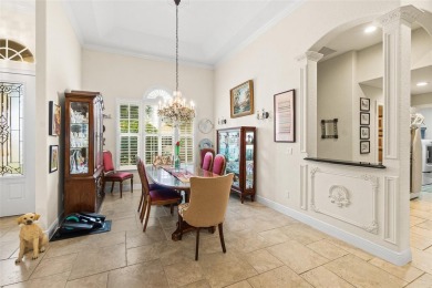So many beautiful details in this custom built in 2012 Olsen on Grand Haven Golf Club in Florida - for sale on GolfHomes.com, golf home, golf lot